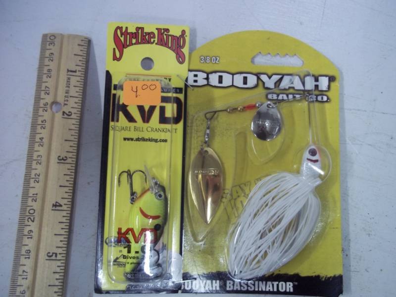 lot 128 image: Pair of NEW Fishing Lures