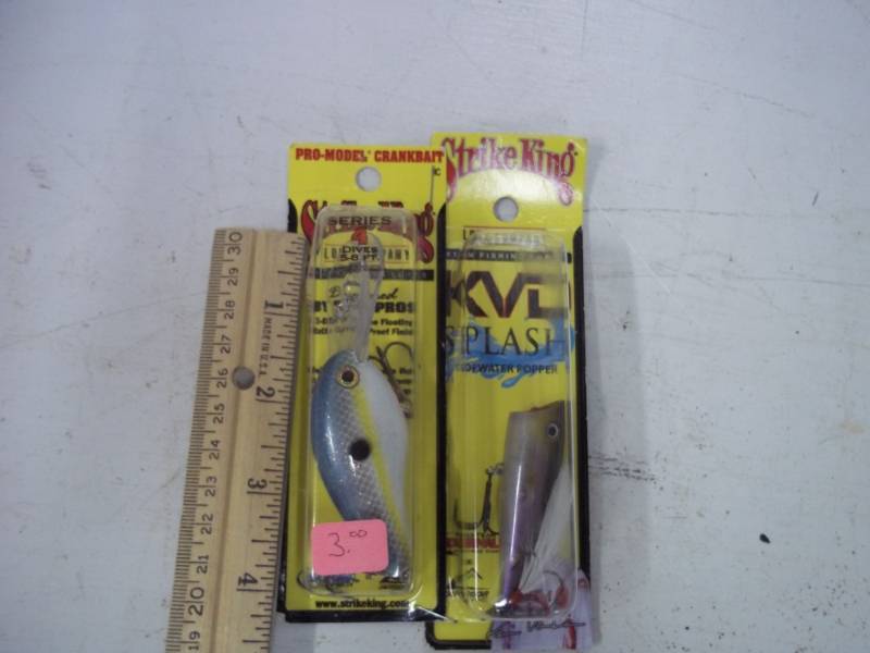 lot 130 image: Pair of NEW Fishing Lures