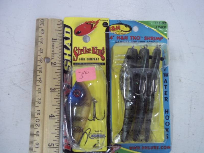 lot 132 image: Pair of NEW Fishing Lures
