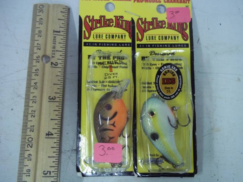 lot 134 image: Pair of NEW Fishing Lures