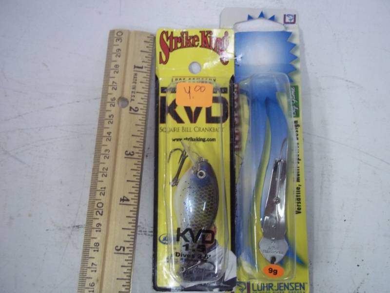 lot 150 image: Pair of NEW Fishing Lures