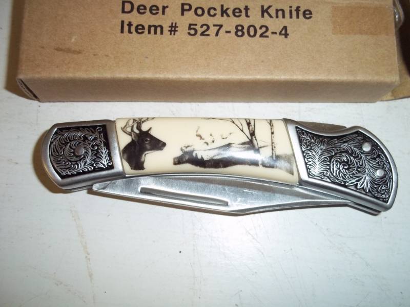 lot 171 image: Deer Pocket Knife