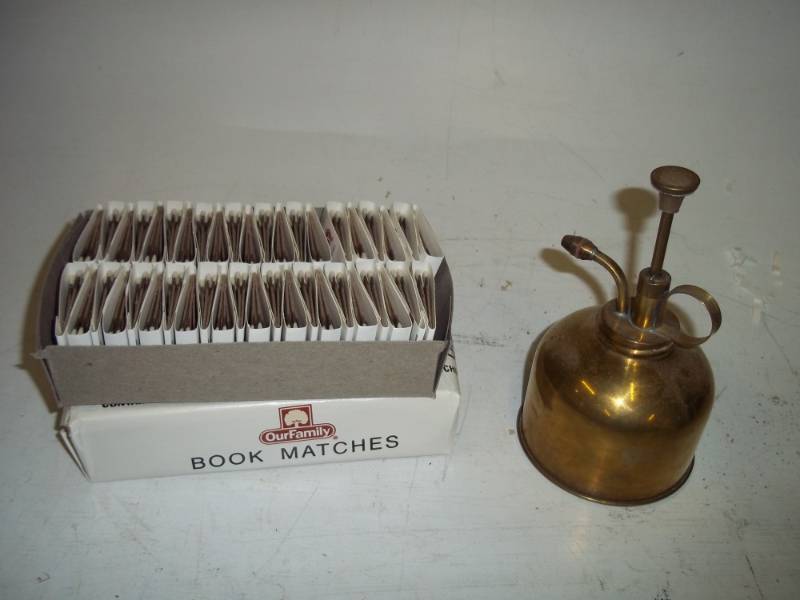 lot 174 image: New matches and plant mister