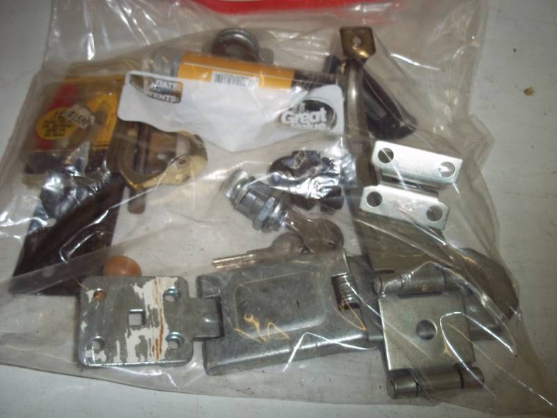 lot 241 image: Door locks and hardware