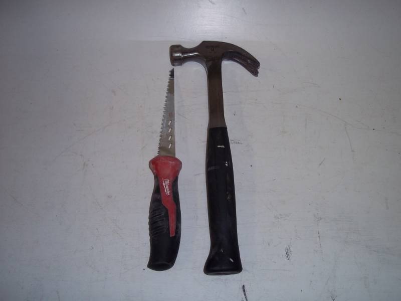 lot 255 image: Hammer and Saw