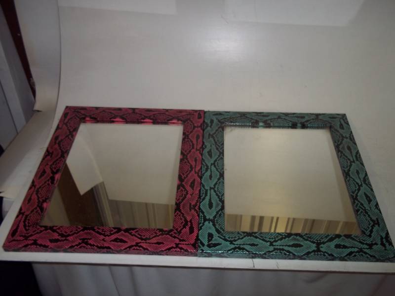 lot 307 image: Pair of Mirrors 14 x 18