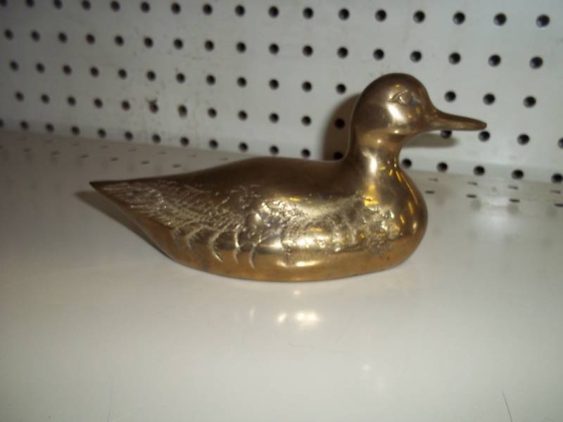 lot 356 image: Brass Duck