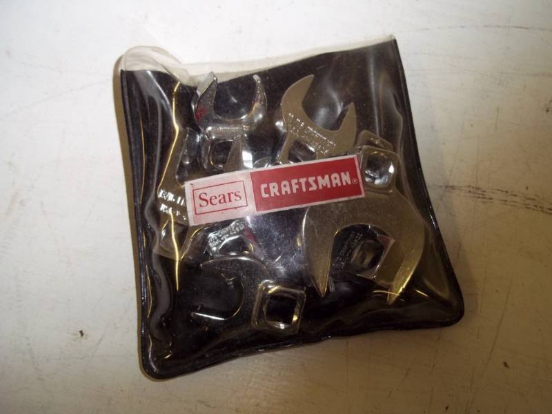 lot 403 image: 10 piece Crow foot wrench set 38 drive