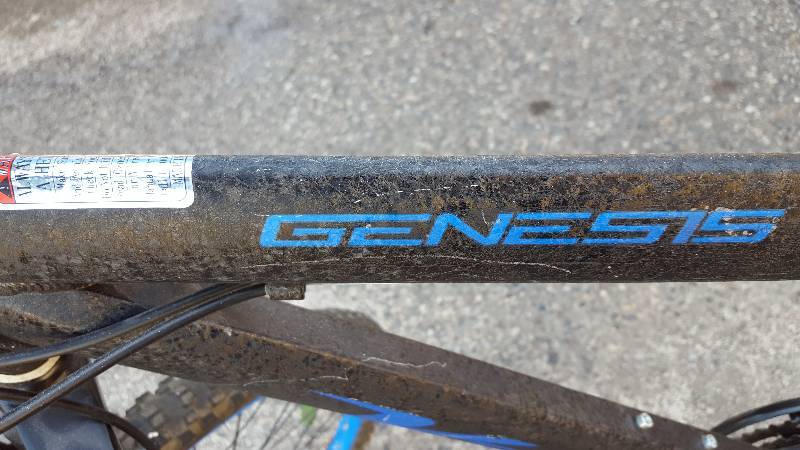 genesis v2100 mountain bike parts