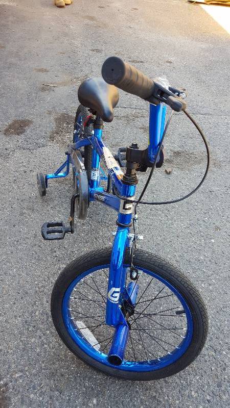 18 Dynacraft Genesis Boys Krome 1.8 Bike- bearing needs to be replaced- chain is there but not in place