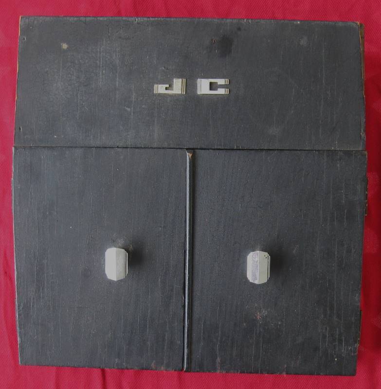 lot 027 image: Vintage, Handmade, Mens Accessory  Jewelry Box