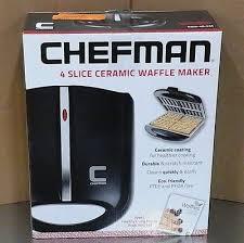 Chefman 4 slice Waffle Maker