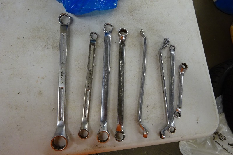 lot 9 image: Snap On Boxed Wrenches