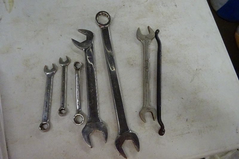 lot 11 image: Matco & Blue Point wrenches
