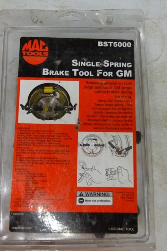 lot 25 image: Mac Tools Single Spring brake tool