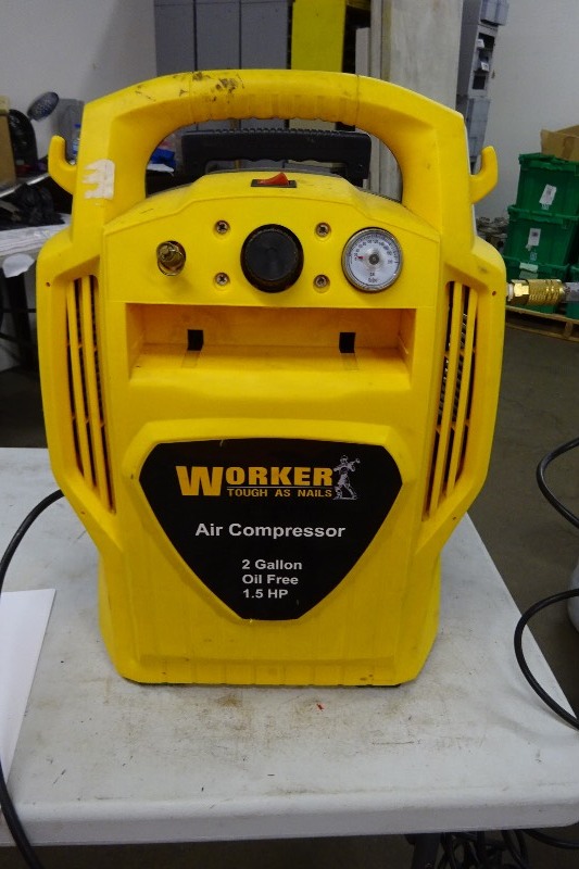lot 56 image: Worker Air Compressor