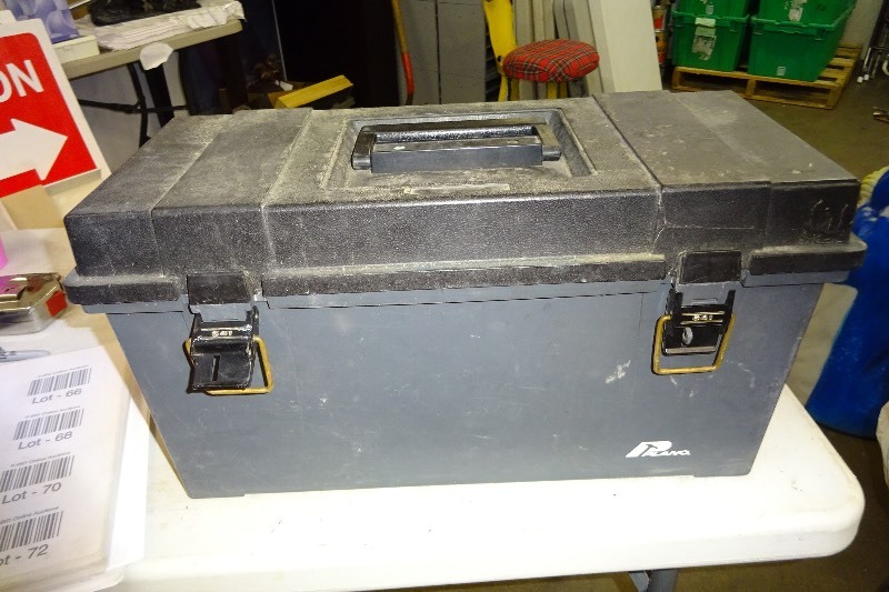 lot 69 image: Plastic tool Box