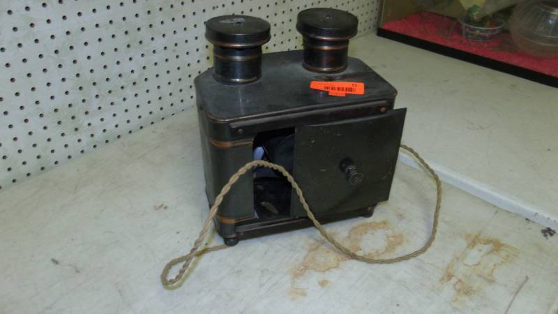 lot 51 image: Vintage Magic Lantern, slide projector