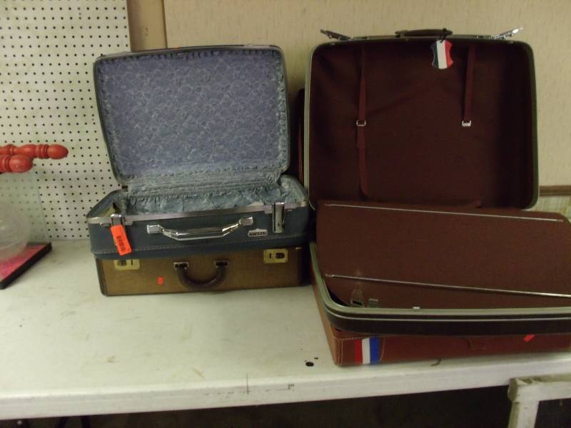 lot 79 image: Old Suitcases