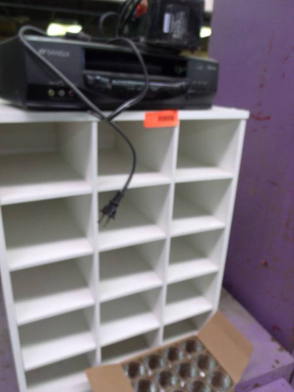 lot 148 image: Compartment Shelf and VCR