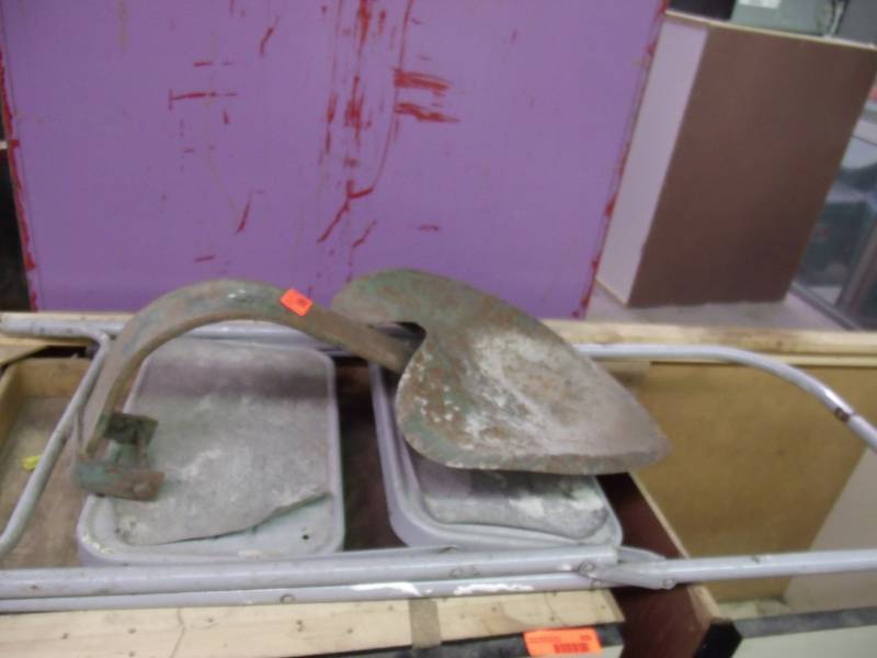 lot 160 image: Tractor Seat and step stool