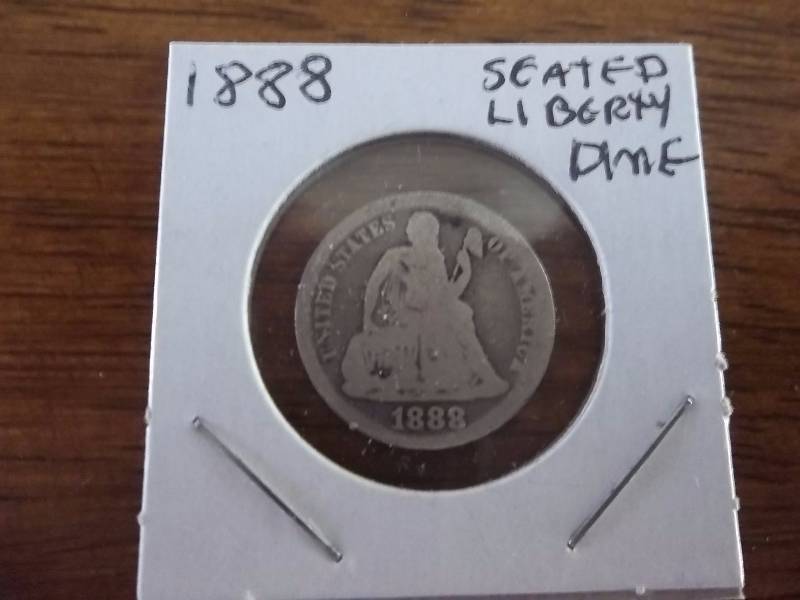 1888 Seated Liberty Dime