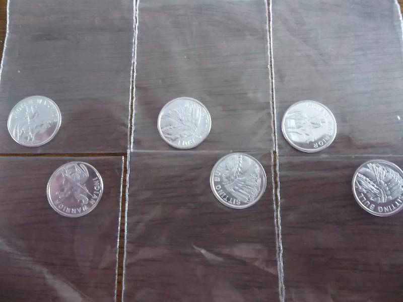 6-1 Gram Silver Round .999 Fine