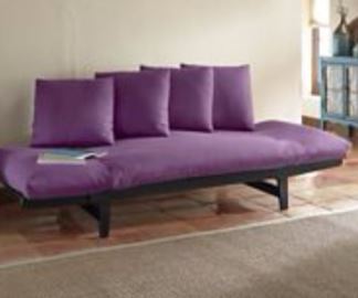 lot 15 image: Lounger Sofa Bed - BLUE