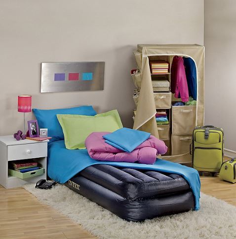 lot 106 image: LOT of 3  - Intex Twin Pillow-Rest Airbed