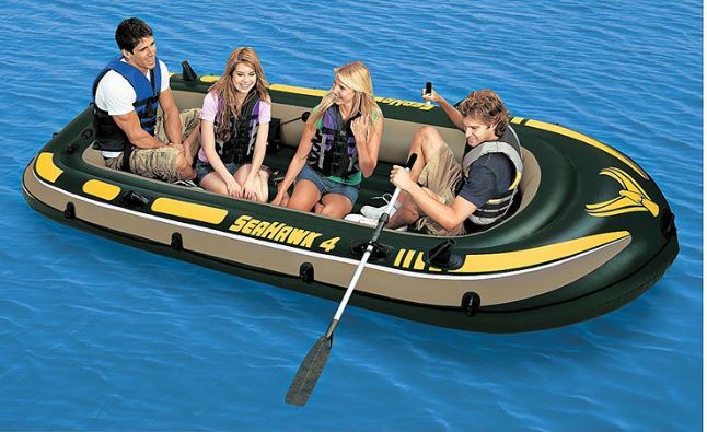 lot 110 image: Seahawk 4 Four-Person Inflatable Boat