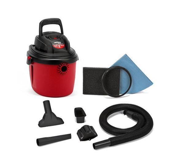 lot 141 image: Shop-Vac 2.5-Gallon Hang-On Shop Vac
