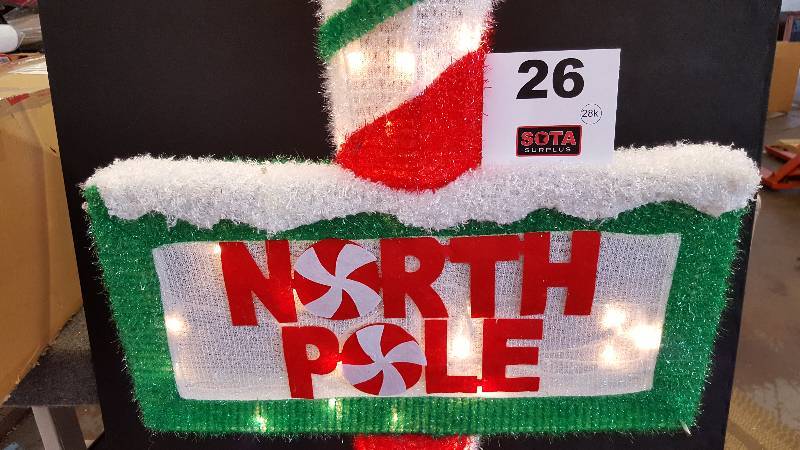 North Pole Lamp Post