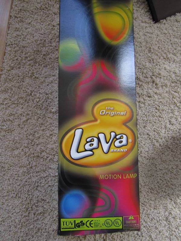 lot 13 image: Lava lamp...