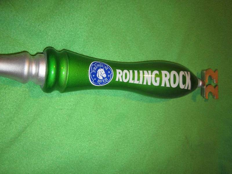 lot 35 image: Premium beer Rolling Rock beer tap...