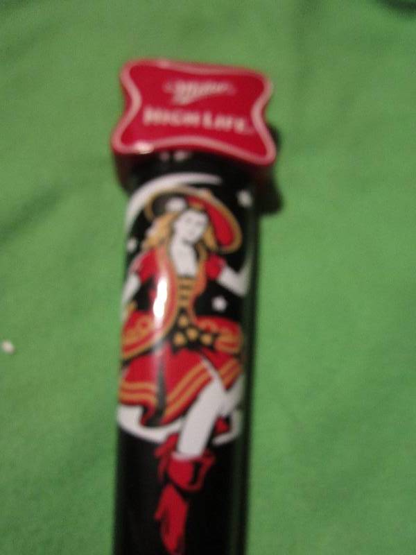 lot 66 image: Miller High Life beer tap...