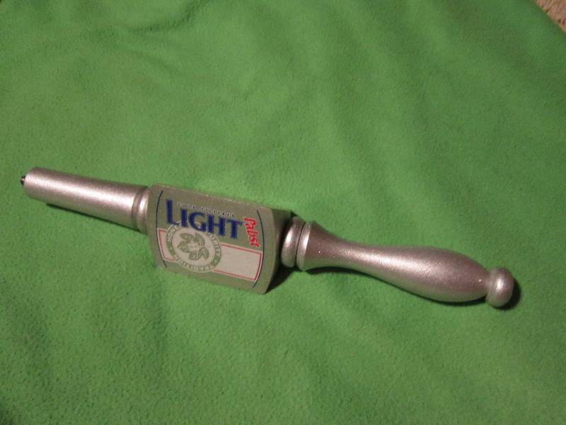 lot 72 image: Cold filtered light beer tap ...