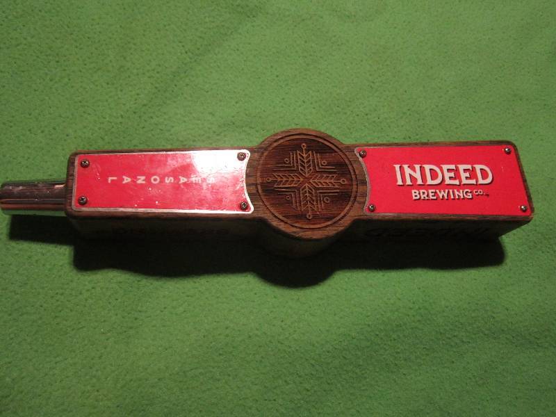 lot 78 image: Inded brewing co seasonal beer tap...