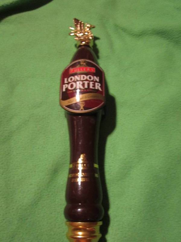 lot 80 image: London porter fullers beer tap...