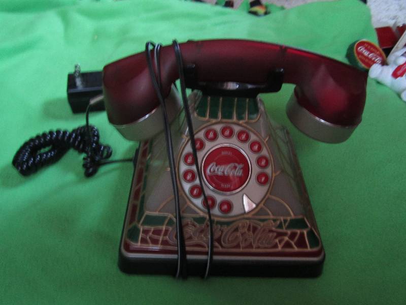 lot 103 image: Old coca-cola telephone ...
