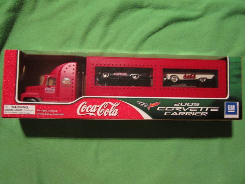 lot 121 image: Coca-cola 2005 Corvette carrier sem...