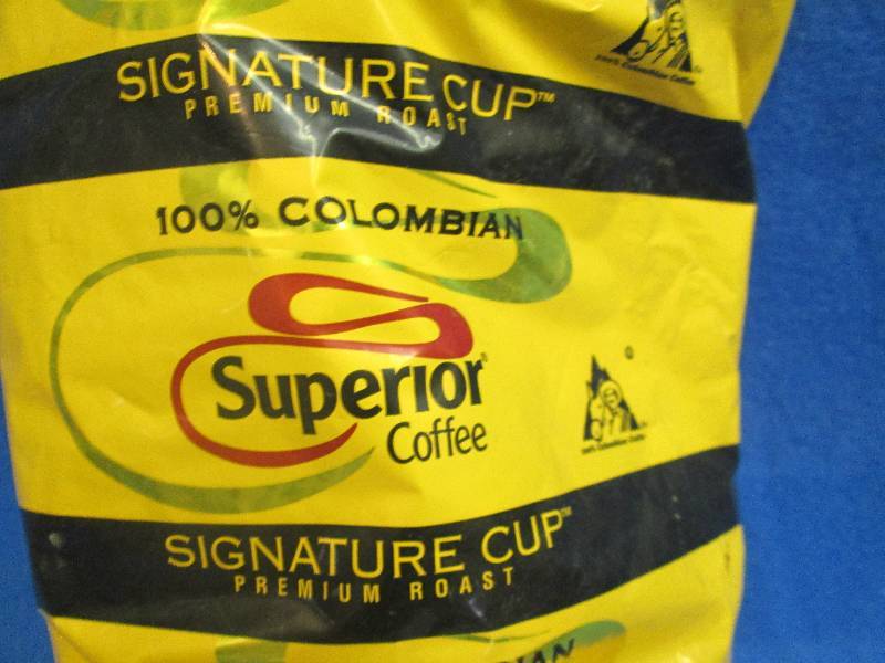 lot 148 image: 2 Pound bag of Superior Columbian coffee beans