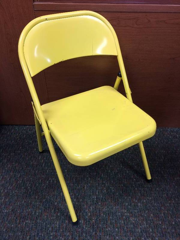 lot 7 image: Old Folding Chairs