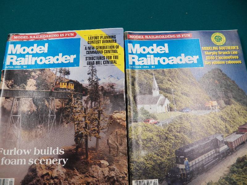 lot 42 image: Vintage Model Railroader Magazines