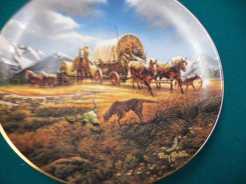 lot 24 image: Terry Redlin Plate