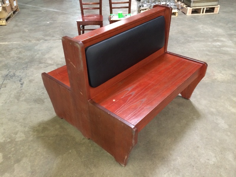 Wood Booth - double sided   44 long