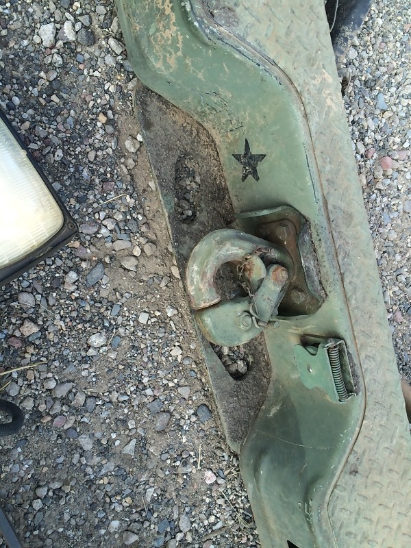 lot 7 image: Military Truck Rear Bumper  M Series