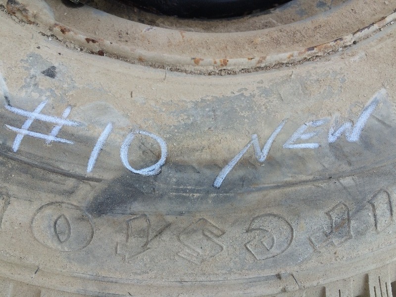 lot 10 image: Military Truck Tire Firestone LT 2.35  85 R16