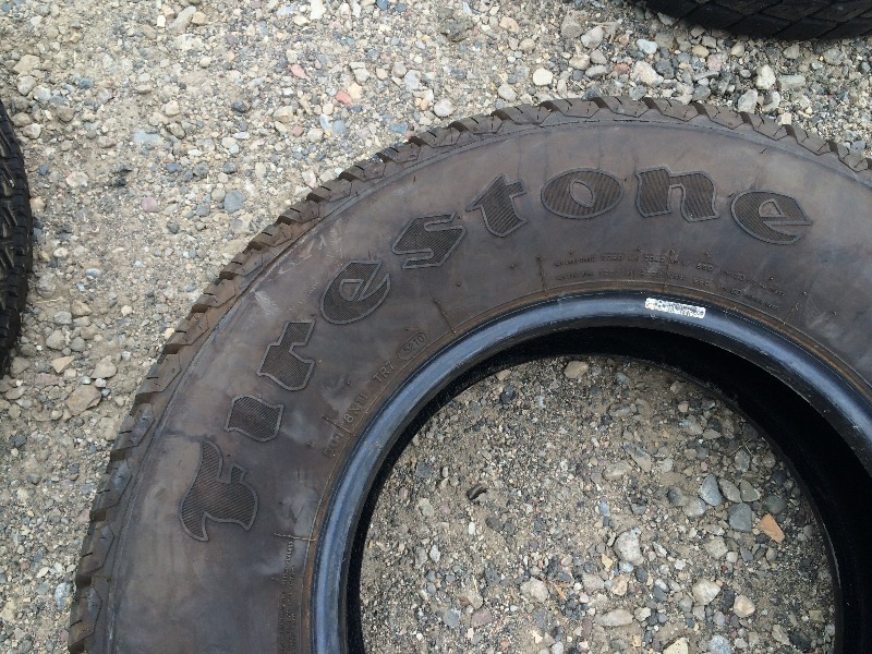 lot 57 image: Firestone Tire LT24575-16   Lot of 1