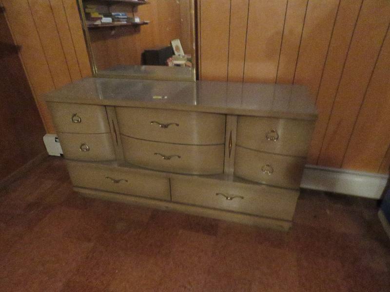 Vintage Dresser with Mirror