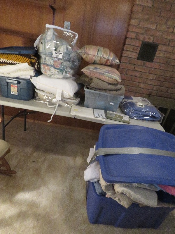 Bedding lot